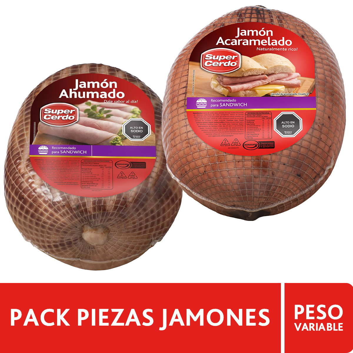 Pack Piezas Super Cerdo